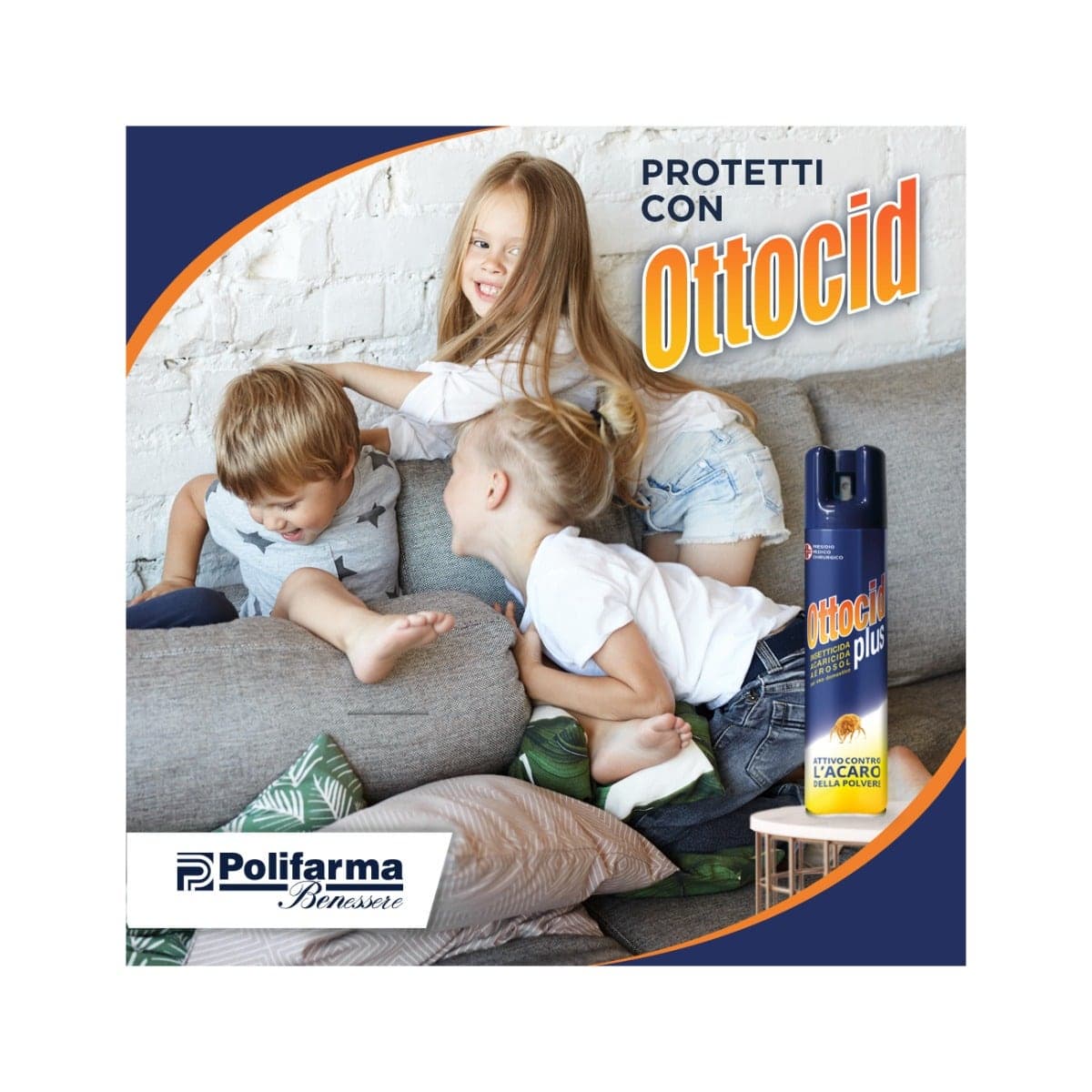 Ottocid Plus – 300 ml Spray antiácaros