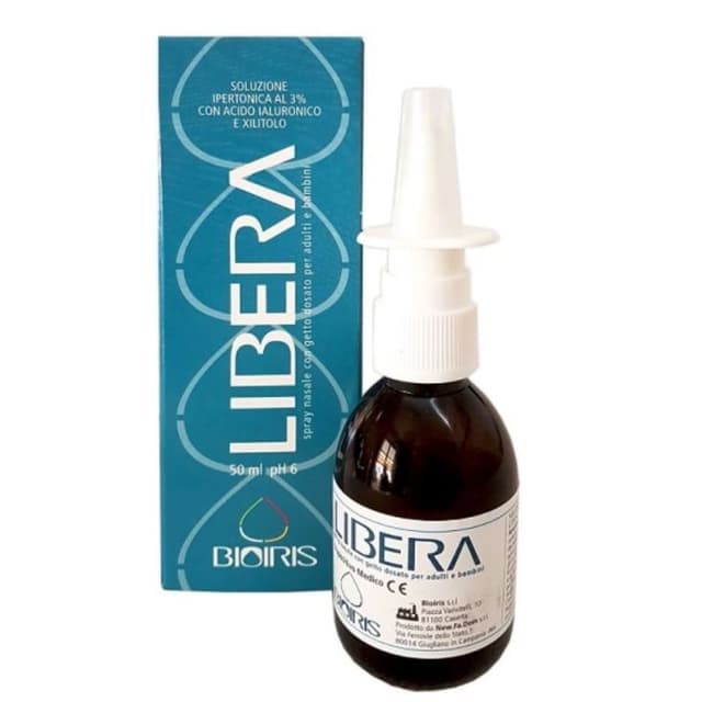 Libera Spray Nasal – Limpieza nasal para una nariz libre
