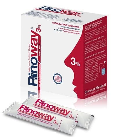 Rinoway 3 % Sales Hipertónicas – 30 sobres para irrigación nasal