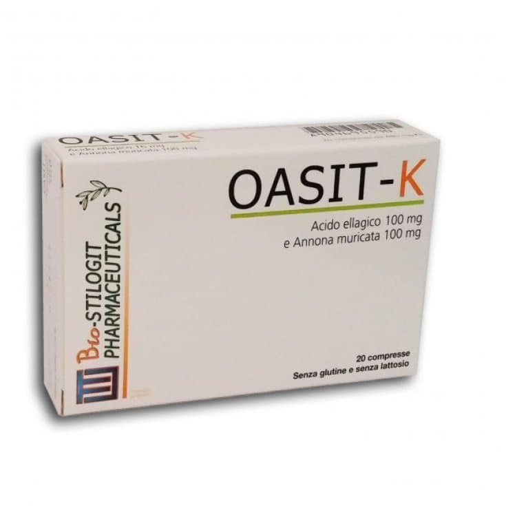 Oasit-K Electrolitos + Minerales – 20 comprimidos efervescentes