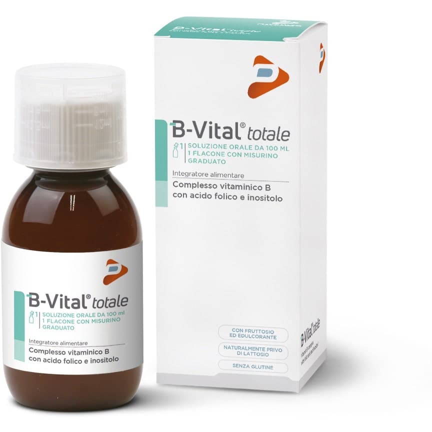 Vitamina B-Complejo – 100 ml Solución | B-VITAL TOTALE