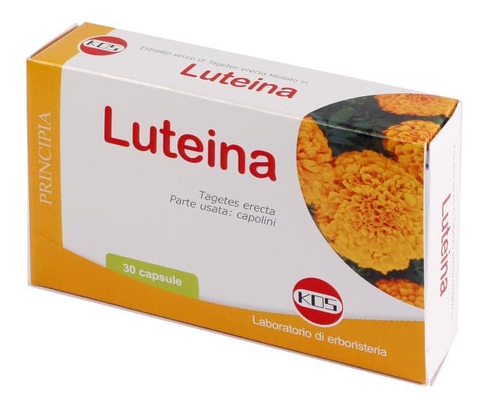 Luteína KOS – 30 cápsulas de 50 mg
