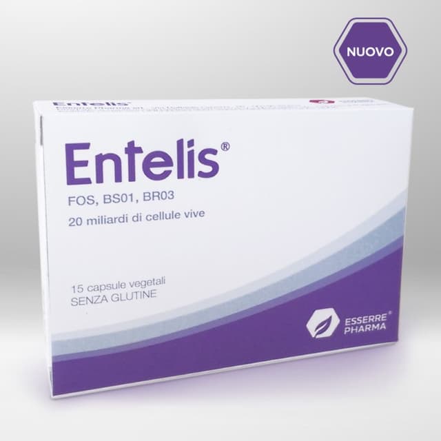 Entelis Probióticos con Bacterias Lácticas – 15 cápsulas