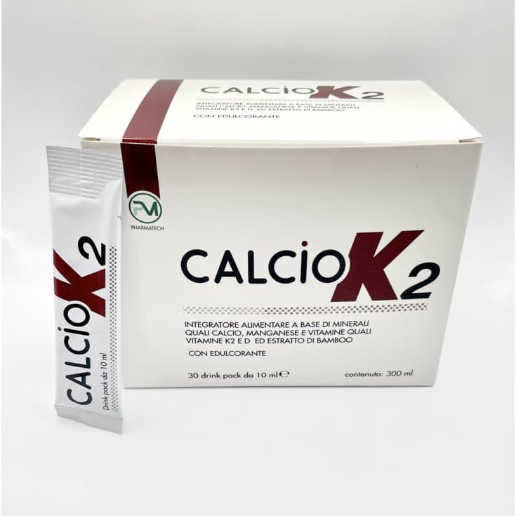 Calcio 507 mg + Vitamina D3 – 30 sobres stick | CalcioK2