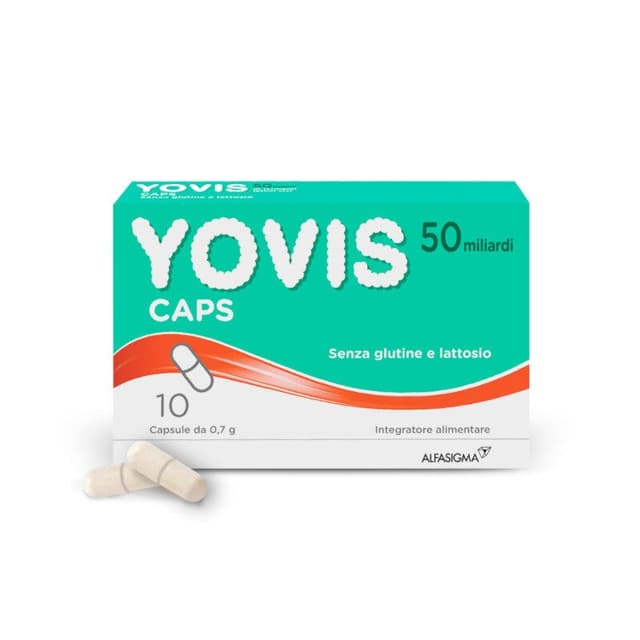 Probióticos con bacterias del ácido láctico – 10 cápsulas | YOVIS Cápsulas