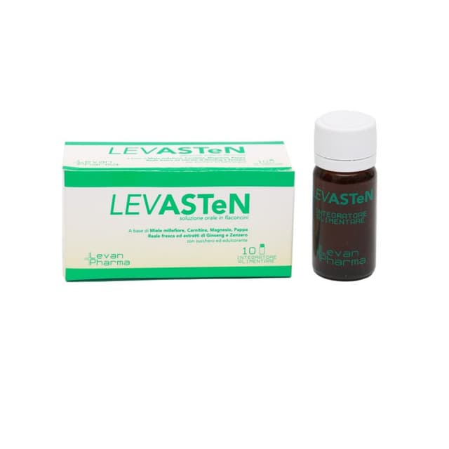 L-Carnitina + Magnesio – 10 ampollas de 10 ml | Levasten