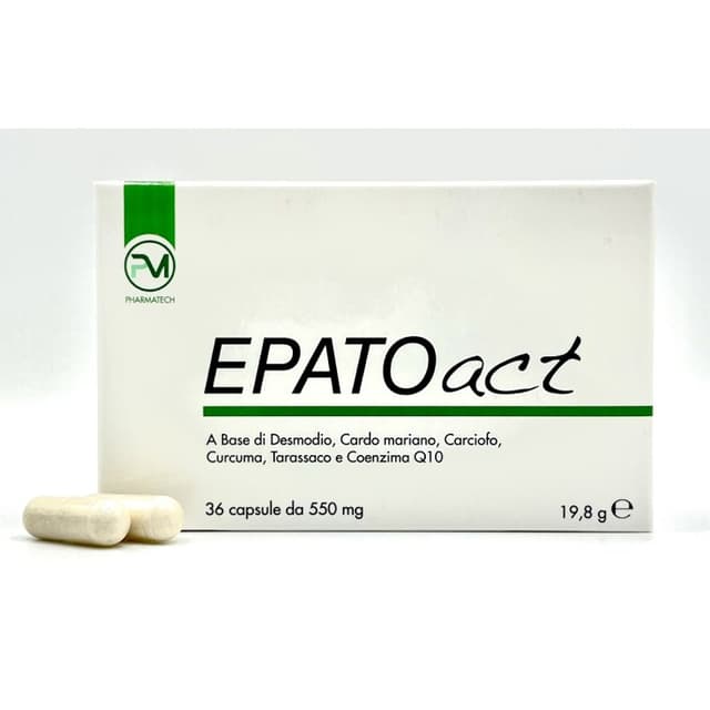 Desmodium + Cardo mariano – 36 cápsulas de 500 mg | Epatoact