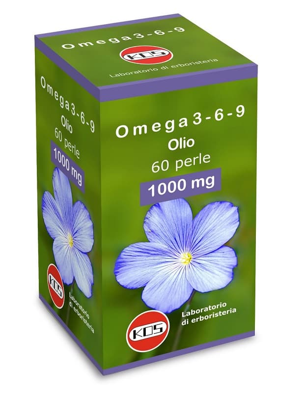 Omega 3-6-9 KOS – 60 cápsulas de 1.000 mg
