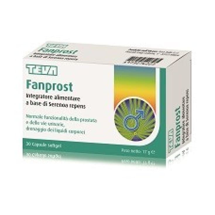 Serenoa 320 mg + Zinc – 30 cápsulas | Fanprost Teva