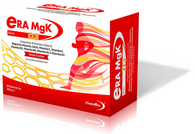 Magnesio + Potasio – 20 sobres | Era MGK D3