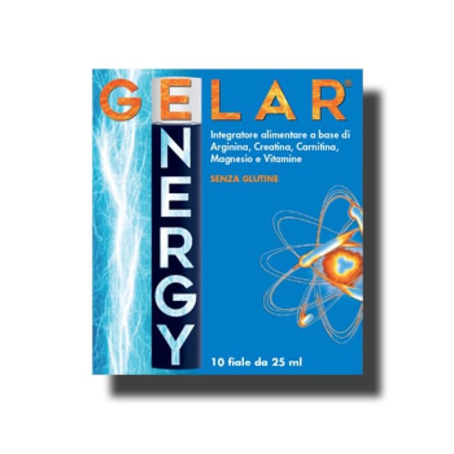 GELAR ENERGY – 10 ampollas de 25 ml