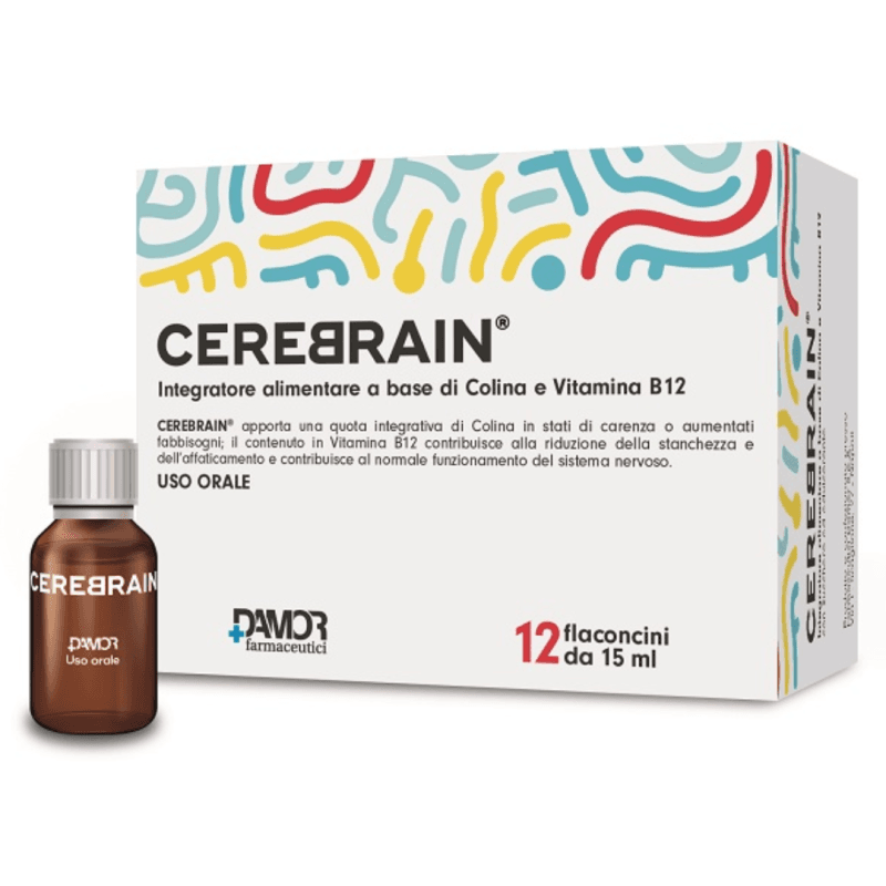 Colina + Vitamina B12 – 12 ampollas de 10 ml | Cerebrain