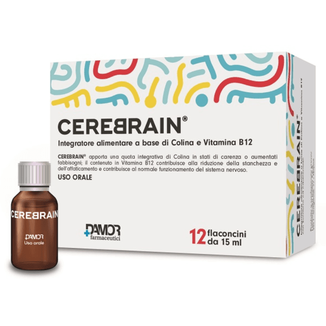 Colina + Vitamina B12 – 12 ampollas de 10 ml | Cerebrain