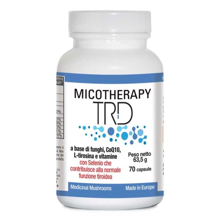 Micotherapy TRD – 70 cápsulas de complejo de extracto de hongos