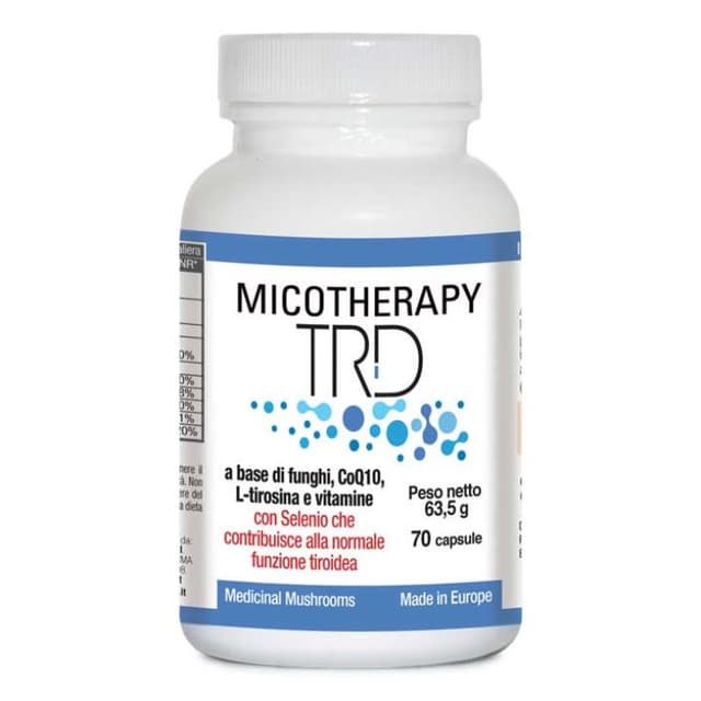 Micotherapy TRD – 70 cápsulas de complejo de extracto de hongos