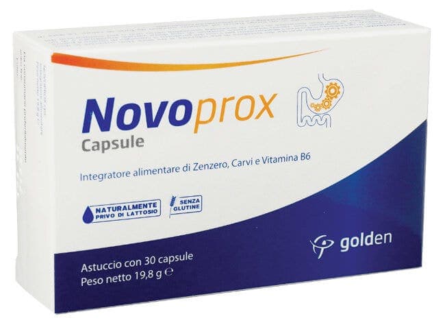 Jengibre 1.500 mg + Vitamina B6 – 30 cápsulas | Novoprox