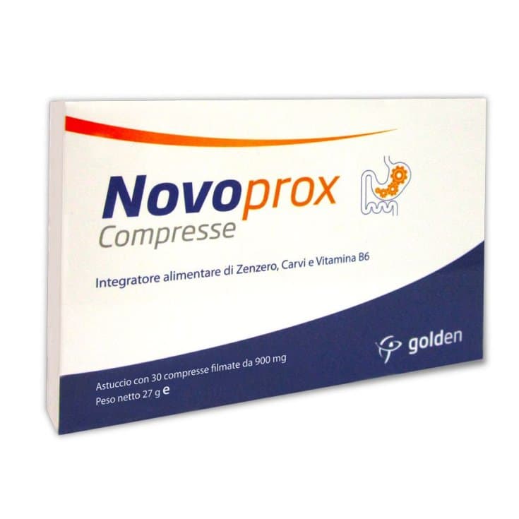Jengibre 1.500 mg + Vitamina B6 – 30 cápsulas | Novoprox