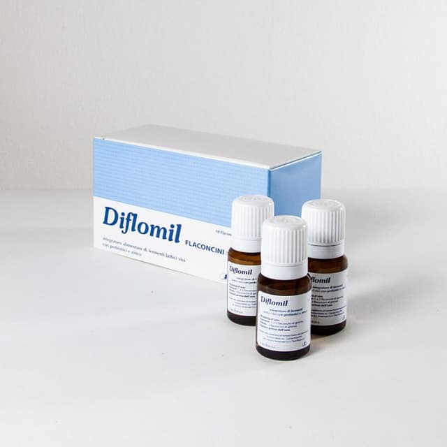 Probióticos con bacterias lácticas + Zinc – 10 ampollas de 9 ml | Diflomil