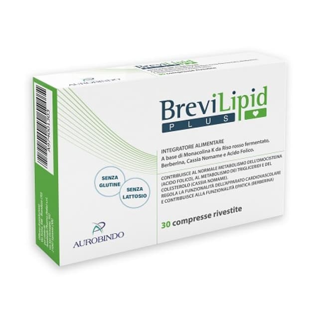 Arroz rojo – 30 comprimidos | Brevilipid Plus Complemento alimenticio
