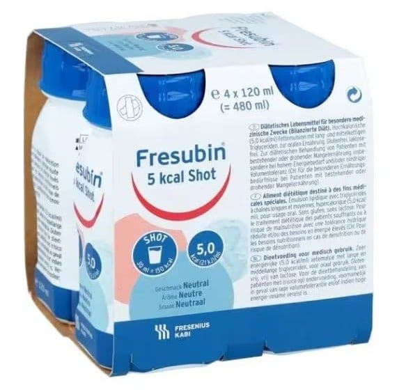 Fresubin 5 kcal Shot Neutral – 4 x 120 ml