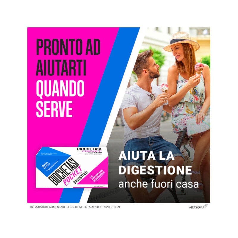 Biochetasi Digestione Pocketpack – 18 comprimidos