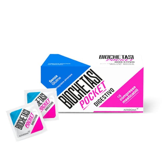 Biochetasi Digestione Pocketpack – 18 comprimidos