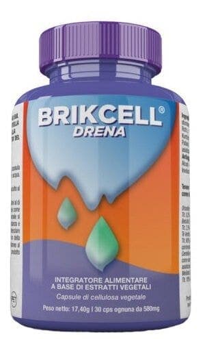Abedul + Centella (Gotu Kola) – 30 cápsulas | Brikcell Drena