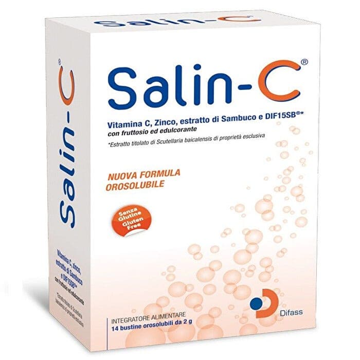 Vitamina C + Zinc – 14 sobres | Salin C
