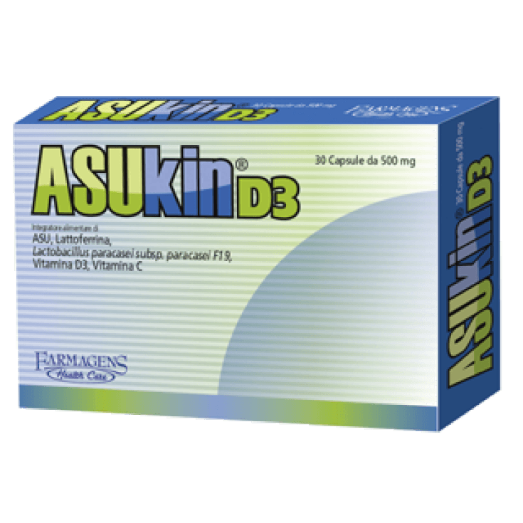 Vitamina D3 10 µg + Vitamina E – 30 cápsulas de 450 mg | Asukin D3