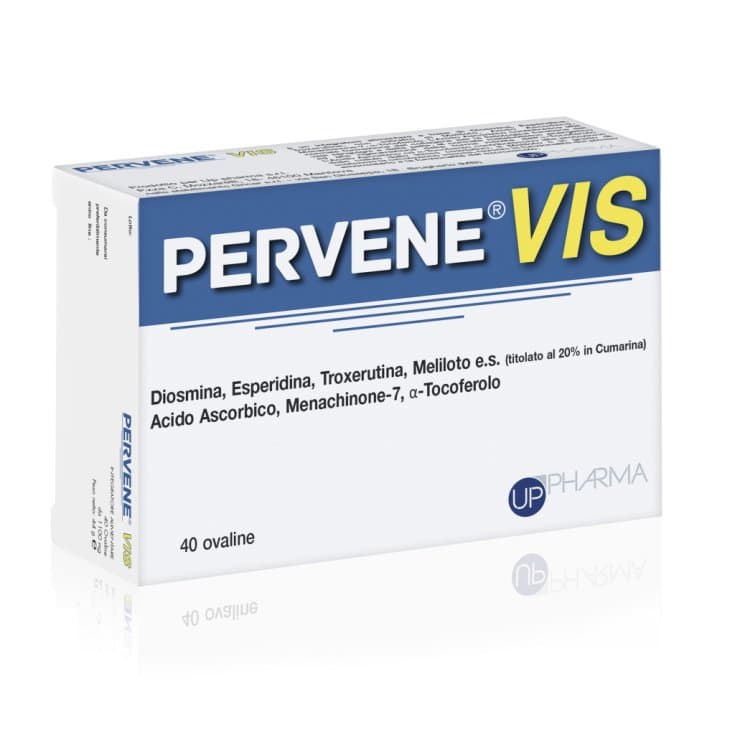 Diosmina + Troxerutina – 40 comprimidos ovalados | Pervene Vis