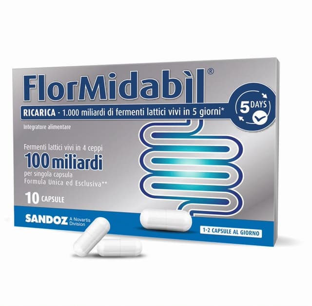 Probióticos con bacterias lácticas – recambio de cápsulas | Flormidabil Ricarica