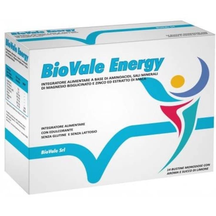 Arginina 3 g + L-Carnitina – 14 sobres | Biovale Energy