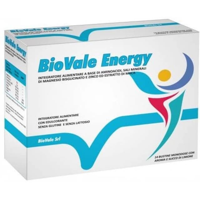 Arginina 3 g + L-Carnitina – 14 sobres | Biovale Energy