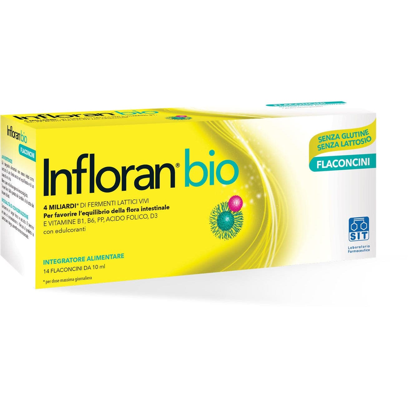 Probióticos con Bacterias Lácticas – 14 ampollas para adultos | INFLORAN BIO ADULTI