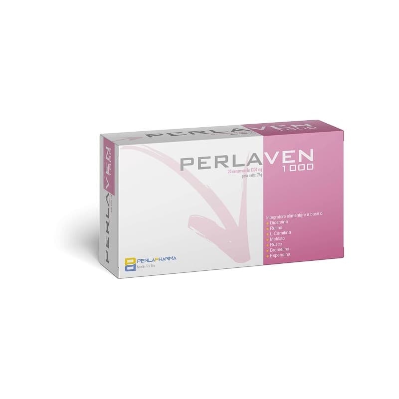 Diosmina + Rutina – 20 comprimidos | Perlaven 1000