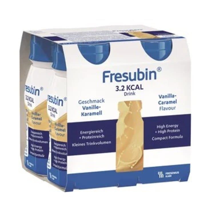 Fresubin 3.2 kcal Drink Vainilla-Caramelo – 4 x 125 ml