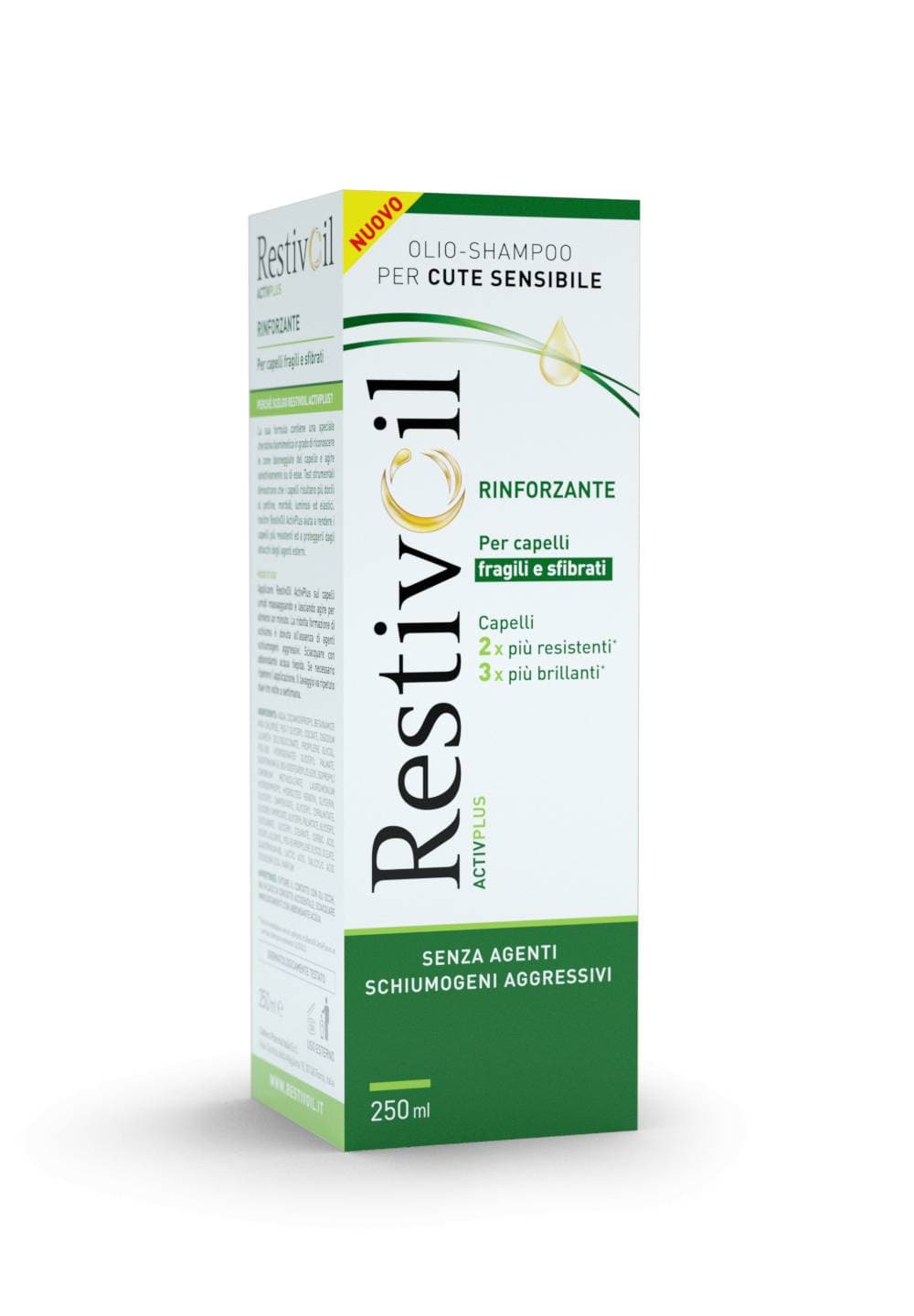 Restivoil Activ Plus Champú de Aceite – 250 ml