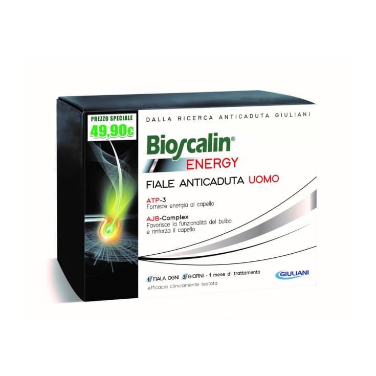 Bioscalin Energy Ampollas – Cuidado capilar