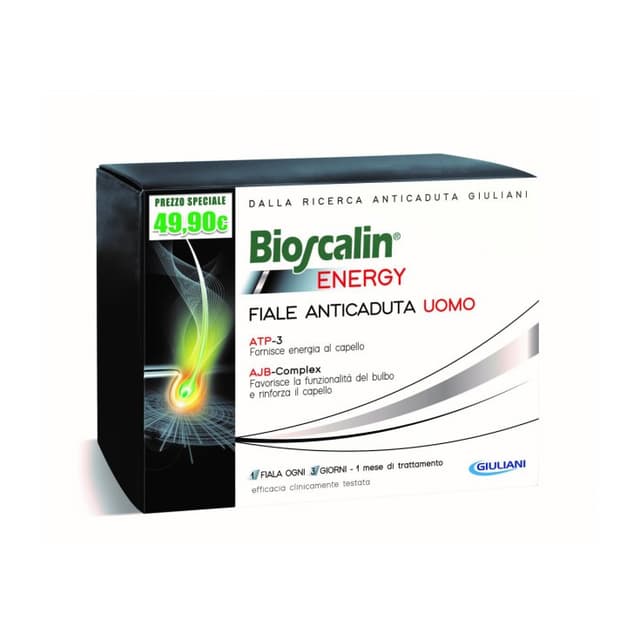 Bioscalin Energy Ampollas – Cuidado capilar