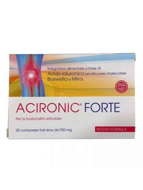 Acironic Forte (Boswellia) – 20 comprimidos Fast-Slow