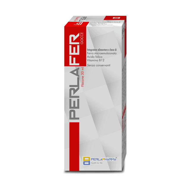 Hierro + Ácido Fólico – 30 ml Frasco | Perlafer Gotas
