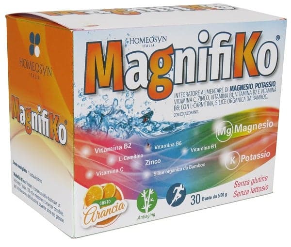Magnifiko – Complemento alimenticio con magnesio, 30 sobres