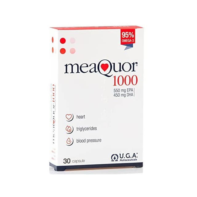 Omega-3 1080 mg – 30 cápsulas | Meaquor 1000