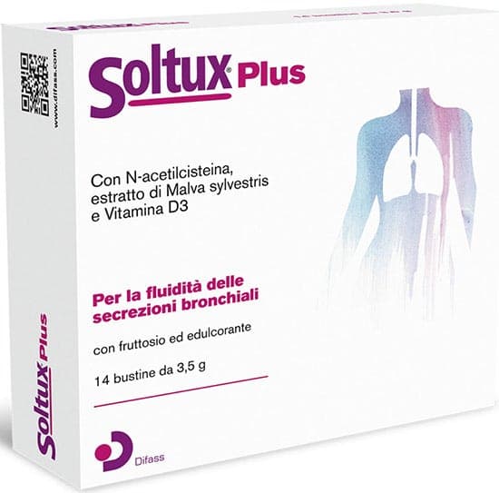 N-Acetilcisteína + Vitamina D – 14 sobres | Soltux Plus