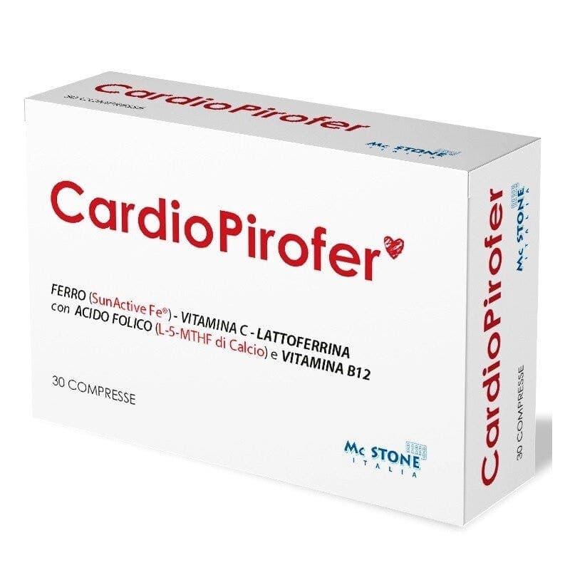Hierro + Multivitaminas – 30 comprimidos | Cardiopirofer