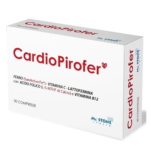 Hierro + Multivitaminas – 30 comprimidos | Cardiopirofer