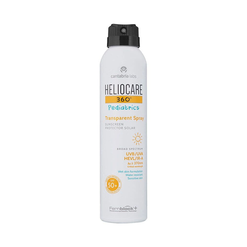 Heliocare 360 Ped Transparent Spray – Protector solar infantil