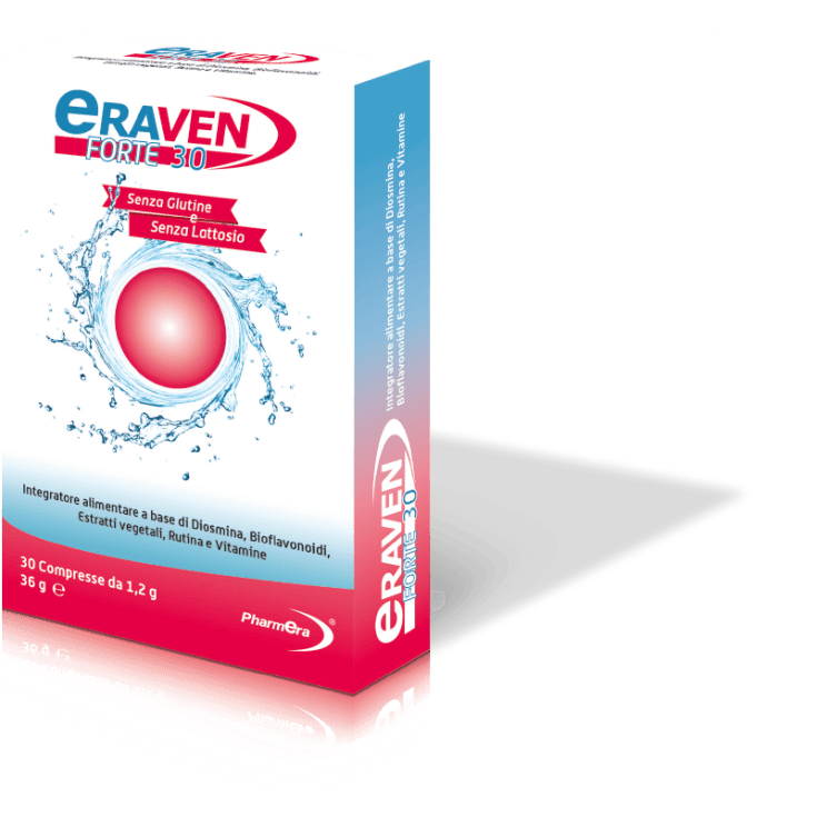 Diosmina 300 mg + Ginkgo biloba – 30 comprimidos | ERAVEN Forte