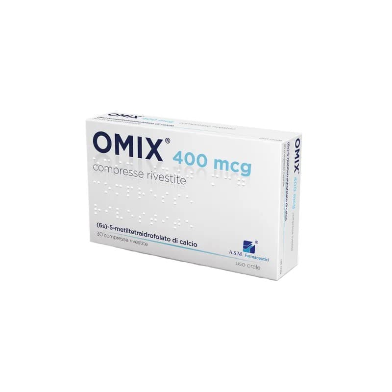 Vitaminas B + Ácido Fólico – 30 comprimidos recubiertos | OMIX 400