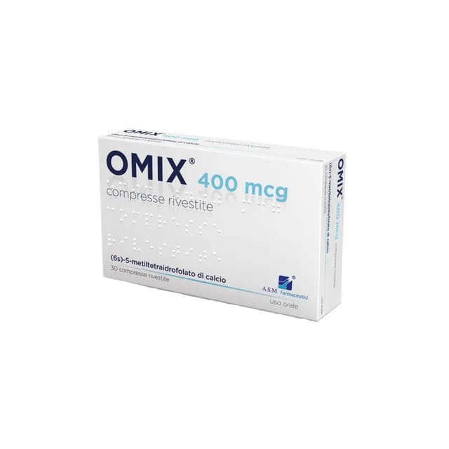 Vitaminas B + Ácido Fólico – 30 comprimidos recubiertos | OMIX 400